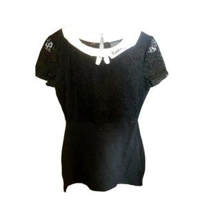 Riverdale Veronica Lodge Black Lace JR Dress Size S/M